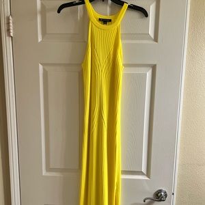 Bright Yellow, Long INC Dress!